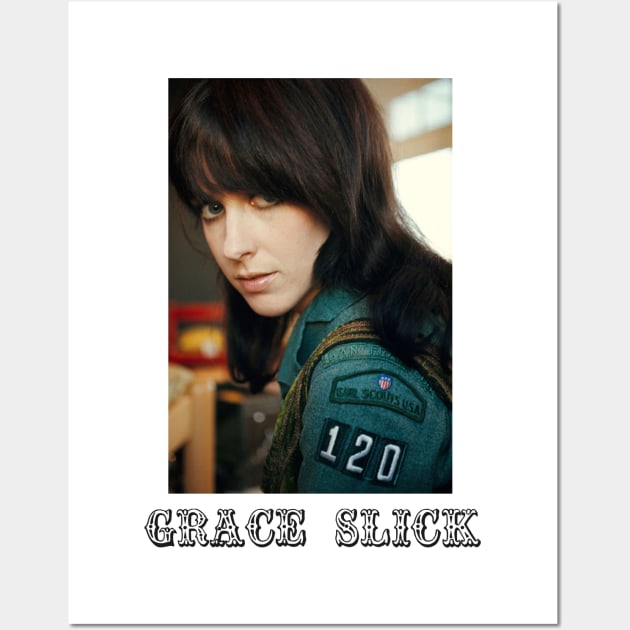 Grace Slick - Scout Wall Art by Silent N